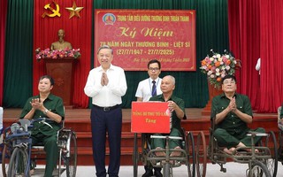 Tổng Bí thư: Người có công là tài sản quý, là biểu tượng của ý chí Việt Nam