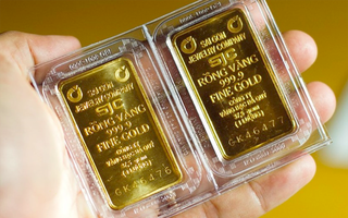 Giá vàng giảm về 120 triệu đồng