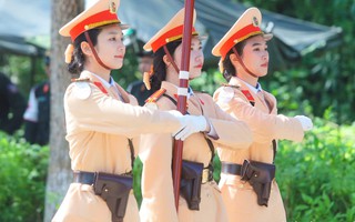 Nữ chiến sĩ trẻ 2 lần vinh dự tham gia đội hình diễu binh lịch sử