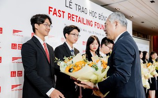 Quỹ Fast Retailing tiếp tục trao học bổng toàn phần cho học sinh Việt Nam
