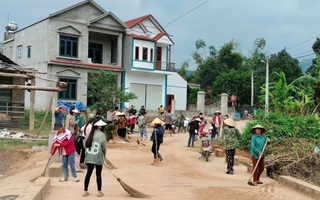 Vận động hiến hàng nghìn mét vuông đất mở đường giao thông, xây dựng nông thôn mới
