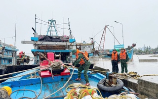 Hải Phòng: Bộ đội Biên phòng khẩn trương giúp người dân ứng phó bão số 3