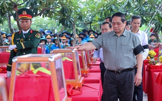 Thủ tướng: "Tiếp tục làm hết sức mình để không một liệt sĩ nào bị lãng quên"