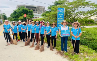 Đà Nẵng: Phụ nữ làm đẹp môi trường, chào mừng Đại hội Đảng bộ các cấp