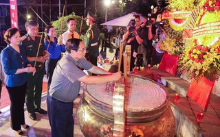 Thủ tướng: Các Anh hùng liệt sĩ đã làm rạng rỡ non sông, đất nước ta
