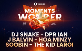 "Moments of Wonder" - Đại nhạc hội đặc biệt kỷ niệm 80 năm Quốc khánh với dàn sao "khủng": DJ Snake, J Balvin, The Kid LAROI, DPR IAN…