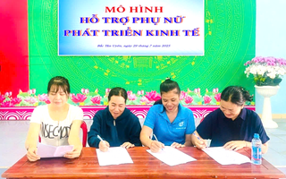Hội LHPN Bắc Tân Uyên: Hỗ trợ phụ nữ phát triển kinh tế qua mô hình vay vốn