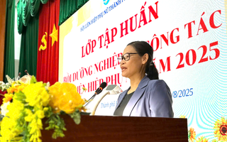 TPHCM: Tập huấn nghiệp vụ cho cán bộ Hội cơ sở sau sáp nhập