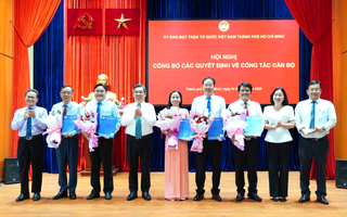 Mặt trận Tổ quốc Việt Nam TPHCM công bố quyết định thành lập 10 ban chuyên môn chủ chốt