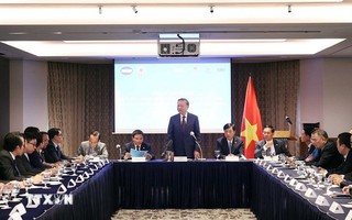 Tổng Bí thư gặp mặt thành viên Mạng lưới Đổi mới sáng tạo Việt Nam tại Hàn Quốc