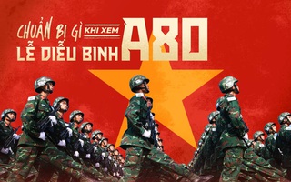 Cẩm nang "bỏ túi" khi đi xem Lễ diễu binh, diễu hành A80