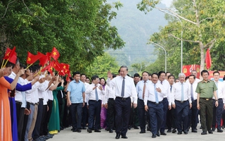 Tổng Bí thư Tô Lâm dự Ngày hội toàn dân bảo vệ an ninh Tổ quốc tại Tuyên Quang
