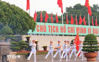 Lễ Thượng cờ trên Quảng trường Ba Đình: Linh thiêng và tự hào