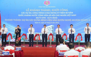 Khánh thành Bệnh viện Ung bướu Nghệ An giai đoạn 2 đạt tiêu chuẩn quốc tế