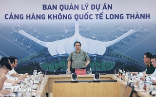 Thủ tướng: Sân bay Long Thành phải đón chuyến bay đầu tiên vào cuối năm 2025