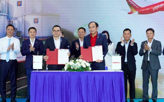 Vietjet hợp tác cùng Petrolimex sử dụng nhiên liệu SAF, bước tiến quan trọng trong hành trình chuyển đổi xanh của ngành hàng không