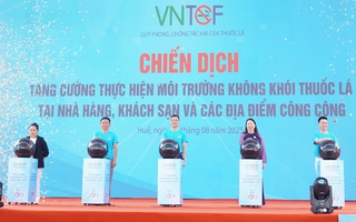 Huế phát động chiến dịch xây dựng môi trường không khói thuốc tại nhà hàng, khách sạn