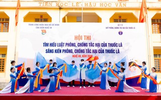 Ngăn chặn thuốc lá điện tử xâm nhập học đường: Vai trò của gia đình và nhà trường rất quan trọng