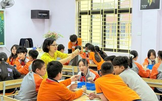 Các trường vẫn loay hoay với tổ chức học 2 buổi/ngày