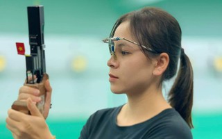 Trịnh Thu Vinh giành Huy chương đồng tại giải Vô địch bắn súng châu Á
