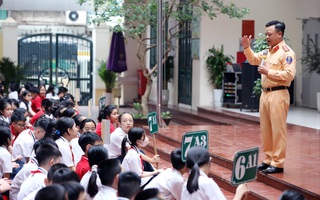 Hà Nội: Quyết liệt bảo đảm trật tự an toàn giao thông năm học mới