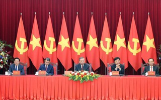Tổng Bí thư Tô Lâm tiếp Trưởng đoàn chính đảng các nước