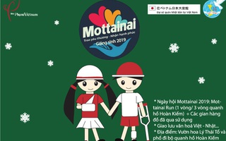 Còn 1 ngày nữa tới Ngày hội Mottainai 2019 "Giáng sinh Trao yêu thương - Nhận hạnh phúc"