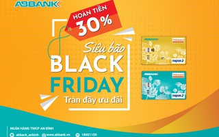 Hoàn tiền 30% khi mua sắm online với ABBANK YOUcard dịp Black Friday