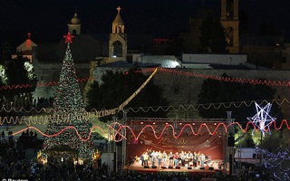 Không khí đón Giáng sinh tại nơi Chúa Jesus ra đời