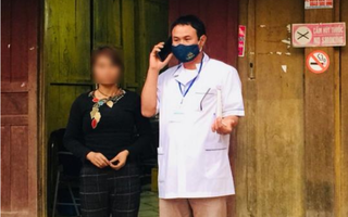 Vận động người phụ nữ từ Trung Quốc về quê đi khám virus Corona