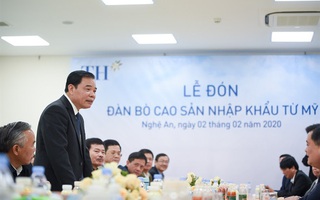 Bộ trưởng Nguyễn Xuân Cường: Doanh nhân Thái Hương là người có Tâm – Tầm – Trách nhiệm