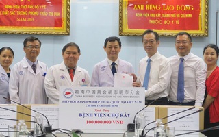 Tổng Lãnh sự Trung Quốc tại TPHCM: Biết ơn và ghi nhớ sự tận tâm của bác sĩ Bệnh viện Chợ Rẫy