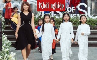 NTK Minh Phương: Chọn lối đi mới từ áo dài trẻ em