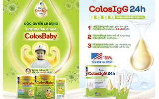 ColosIgG 24h giúp tăng cường miễn dịch cho trẻ em và người lớn