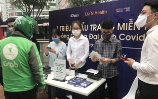 1 triệu khẩu trang miễn phí được phát cho người dân Hà Nội, TPHCM