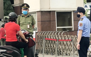 "Cận cảnh" Bệnh viện Bạch Mai sau khi chính thức bị phong tỏa