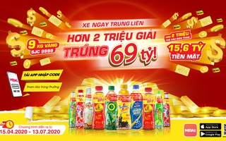 Yeah1 hợp tác Tân Hiệp Phát, khuyến mãi khủng qua ứng dụng mới toanh Mega1