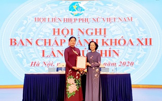 Đồng chí Hà Thị Nga được bầu làm Chủ tịch Hội Liên hiệp Phụ nữ Việt Nam