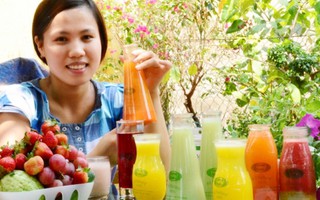 Cô gái xứ Nghệ khởi nghiệp với nước ép trái cây 