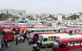 Từ 2/1/2017: Hà Nội điều chuyển nhiều tuyến xe khách liên tỉnh