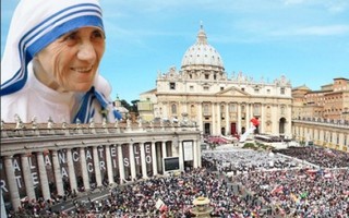 Vatican phong thánh cho Mẹ Theresa