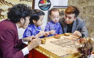 Nghệ sĩ, MC chung tay làm tranh gạo gây quỹ Mottainai