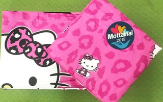 Bộ chăn ga gối mùa hè Hello Kitty cho bé giá chỉ từ 65.000 đồng