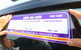 Taxi rục rịch tăng giá cước từ 5% đến 7%