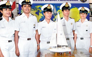 6 nữ thủy thủ Ấn Độ đi thuyền buồm vòng quanh thế giới