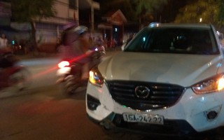 Hải Phòng: Dùng điện thoại khi lái xe, 1 phụ nữ gây tai nạn liên hoàn