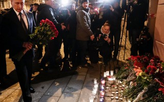 Nga để tang 3 ngày nạn nhân bị khủng bố