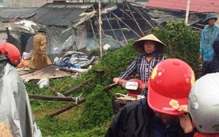 Nổ bình ga ở Thái Bình, ít nhất 2 người tử vong