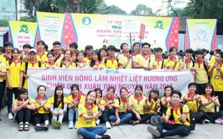 TPHCM: 30.000 sinh viên tham gia chiến dịch Xuân Tình nguyện 2018