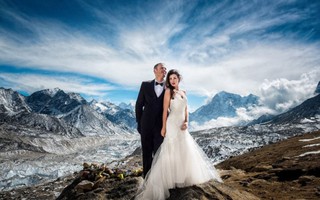 Một năm tập luyện để có đám cưới trên “nóc nhà thế giới”